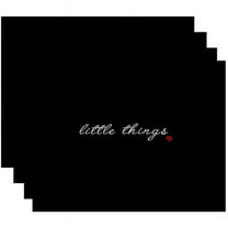 Simply Daisy 18" x 14" Little Things Word Print Placemat