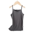 thumbnail image 2 of LYMAYTER Soft Cami Tank Top for 4-14Y Toddler Girls Cute Floral Print Breathable Summer Basic Undershirts, 2 of 8