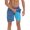Gangsta Ducks / Pool, variant on LRD Men's Swim Trunks with Compression Liner 7 Inch Inseam Sailfish / Blue M