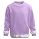 thumbnail image 2 of RKSTN Fleece Sweatshirts for Men Oversized Crewneck Pullover Hoodless Sweatshirt Top Mens Casual Solid Round Neck Loose Fits Comfy Long Sleeve Sweatshirt with Pockets Fall Winter Clothes, 2 of 7