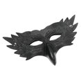 thumbnail image 2 of Máscara de cabeza de águila para Halloween, accesorio de media cara, diseño para fiestas, accesorios de cosplay Negro, 2 of 9