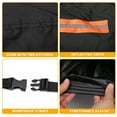 thumbnail image 6 of Unique Bargains Car Cover Waterproof All Weather Automotive Outdoor Anti-UV Full Exterior Cover for Fiat 500 2007-2022 190T-PU Black with Reflective Strips, 6 of 6