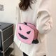 thumbnail image 5 of Bolso de hombro diario de Halloween con colgante de murciélago de color sólido para viajes de vacaciones, 5 of 9