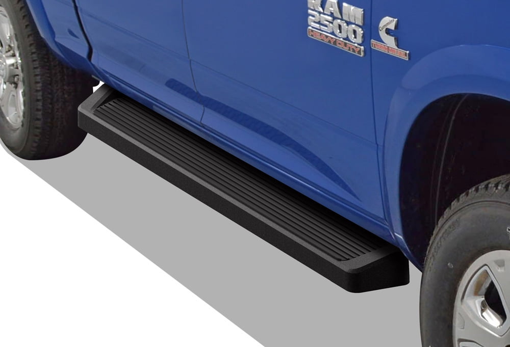 APS iBoard Black Running Boards Style Compatible with Ram 1500 2009