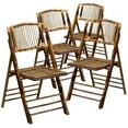 thumbnail image 1 of 4 Pk. American Champion Bamboo Folding Chair, 1 of 9