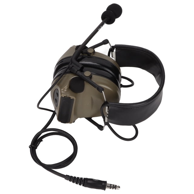 Proteción Auriculares Militares de 7.1 mm Equipo de Protecció Auditiva Con U94 PPT Para GP88 GP-300 GP3688 DEP450 EP450