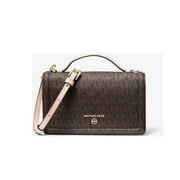 Michael Kors Jet Set Charm Small Phone Crossbody Vanilla/Acorn One Size