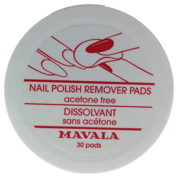 Nail Polish Remover Pads by Mavala for Women 30 Pc Pads