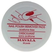 Mavala Nail Polish Remover Pads by Mavala Switzerland - 30 Pack Pads