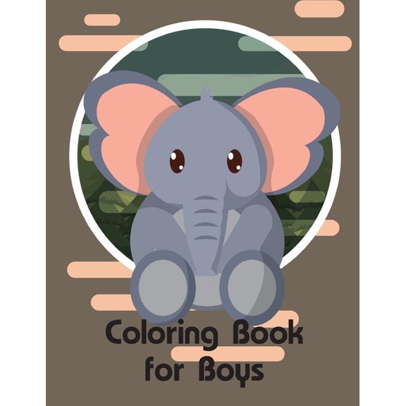 Animals Education Coloring Book for Boys: coloring pages, Christmas Book for kids and children, Book 17, (Paperback)