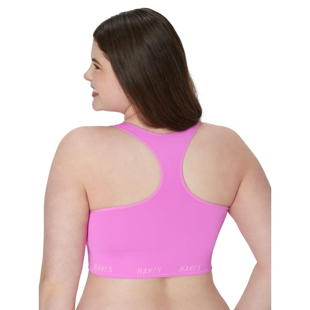 Hanes Moves Seamless Racerback Bralette