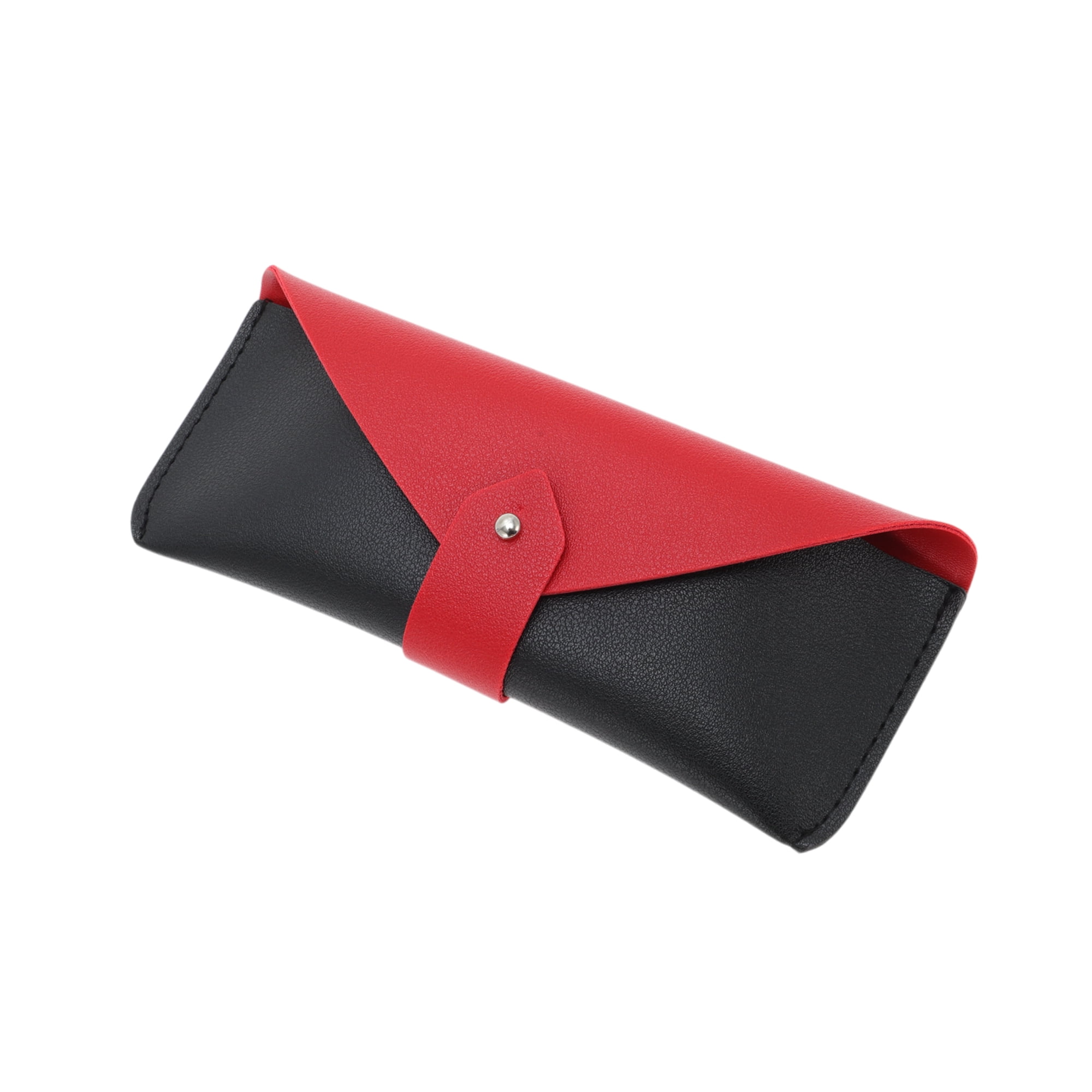Unique Bargains Soft Eyeglasses Case Portable Eyeglasses Storage 1 Pc Black
