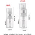 thumbnail image 3 of wqlpp-2PCS Glitter Powder Spray Bottle Clear Plastic Glitter Duster Shaker Sprayer Dispenser Powder Puffer Bottle for Craft Scrapbooking Cardmaking Portable Multi-Purpose Empty 14ml & 35ml Bottles, 3 of 4