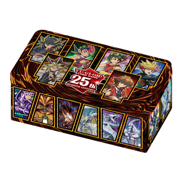 Yu-Gi-Oh! Trading Card Games 25TH Anniversary Dueling Heroes Tin - 6 Prismatic Secret Rares