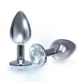 thumbnail image 4 of Sexy, Kinky Gift Set Bundle of The Silver Starter, Bejeweled Stainless Steel Plug, Diamond and Icon Brands The Silver Starter, Bejeweled Annodized Stainless Steel Plug, Colbalt, 4 of 5