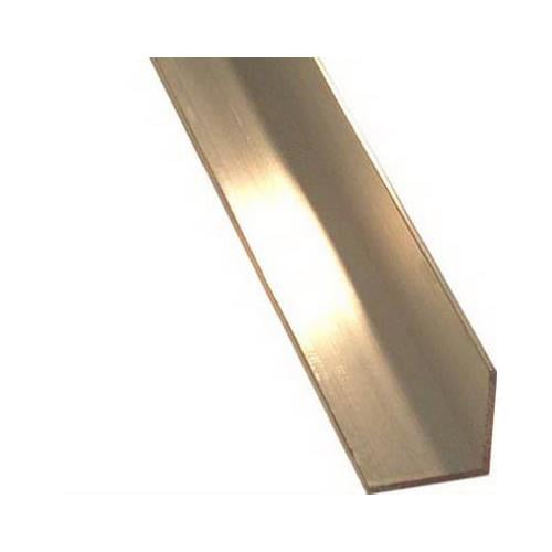 11455 Offset Anodized Aluminum Angle, 1/16 x 1/2 x 3/4 x 36In
