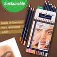 thumbnail image 2 of Faber-Castell Goldfaber Skin Tone Colored Pencils | Back to School Art Supplies | Blendable, Break-Resistant Cores for Sketching (12 Count), 2 of 6