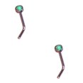 thumbnail image 3 of ziyahi Nez Goujons Style Simple Femme Dressing Orner Mode Décor Accessoire en Acier Inoxydable en Forme de L Bijoux Vis Broche Type 3 Type7 NO7, 3 of 6
