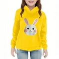 thumbnail image 3 of Frostluinai Cute Hoodies for Toddler Boy 2-7Y Little Girls Graphic Print Sweatshirts Fall Warm Pullover Tops Long Sleeve Casual Hoodies, 3 of 6