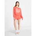 thumbnail image 2 of No Boundaries French Terry Pull On Shorts, 2" Inseam, Women's XXS-XXL, 2 of 5