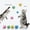 Multicolor, variant on 4-Pack Pet Sponge Soccer Balls, Soft Chewable Sports Toys for Gentle Indoor Fetch and Interactive Play