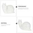 thumbnail image 4 of 10 Pcs Unfinished Snail Model DIY Snail Shape Painting Toy DIY Blank Foam Model, 4 of 6