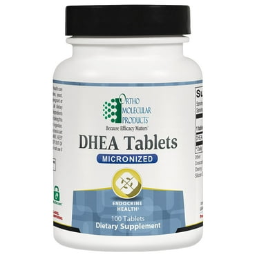 Ortho Molecular DHEA Tablets (Micronized) 5mg 100 Tablets