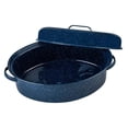 thumbnail image 3 of Limited Edition Large Covered Oval Roasting Pan, 18", Blue, 3 of 5