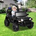 thumbnail image 3 of ANPOO 12V Kids Powered Ride on Truck Car with Parent Remote Control, Electric Battery Powered Ride on Toys w/ 3-Speed, Suspension, LED Lights, Music, Bluetooth, MP3, 3 of 10