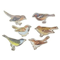 Wilco Home Decor Wilco Home Magnet Bird Set Of 6