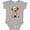 AC-Heather Grey, variant on Kiniart Mini Goldendoodle Boys or Girls Baby Bodysuit