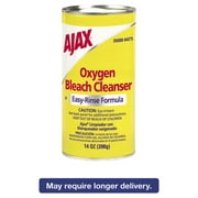 Ajax Oxygen Bleach Easy-Rinse Formula Cleanser, No Chlorine,14oz., 48/Carton