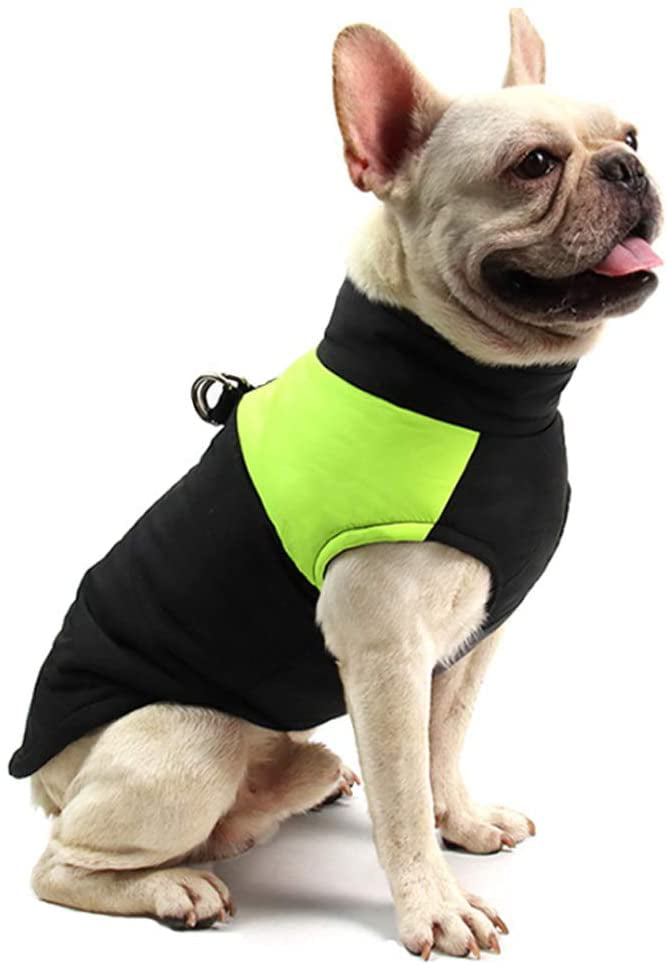 Cold Weather Dog Coat Reversible Dog Puffer Jacket Windproof Dog Coats for Small Medium Large Dogs British Style Dog Clothes for Indoor and Outdoor Use EXPAWLORER Plaid Dog Winter Jacket