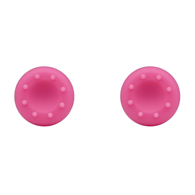 Methold Paquete de 2 cubiertas protectoras para joystick de Gamepad, tapas antideslizantes para Joystick, accesorios para controlador de Videojuegos y accesorios Rosado