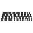 thumbnail image 3 of 39pcs Shape Style Hole Hollow Cutter Punch Leather Craft DIY Tool Metal with 39 Different Sizes, for Handcrafted, Mobile Phone Universal Leather Case Puncher, 3 of 7