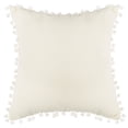 thumbnail image 5 of SAFAVIEH Valencia Geometric Pillow, 20" x 20", Taupe/Beige, 5 of 5