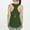 Green, variant on 4Th of July Women's Tanks & Camis Women's Plus White Tube Top Women's Ice Silk Yoga Shaped Exercise Running Vest