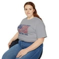 thumbnail image 7 of USA Land that I Love American Flag July 4 US Unisex Ultra Cotton Tee, 7 of 7