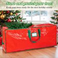 thumbnail image 3 of Almacenamiento para Navidad PE Con Asa Plegable Impermeable (165) ROJO, 3 of 9