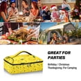 thumbnail image 7 of Iauyy Casserole Carrier for Hot Food Insulated Casserole Travel Carry Bag with Lid Food Warmer Bag for Party/Picnic,Lemon Cartoon Wallpaper, 7 of 7
