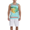 thumbnail image 6 of Rocae USA Tourist Map for Men's Basketball Jersey Lightweight and Breathable Athletic Tank Top,Quick-Drying Sports Jersey Large, 6 of 9