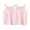 Pink, variant on Fancifize 2 Pack Girls Ribbed Knit Tank Tops Cotton Scoop Neck Sleeveless Cami Undershirts for Kids