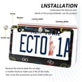 thumbnail image 5 of GZHJMY Gamepad License Plate Frame 2 Pack 2 Holes Car Aluminum License Plate Holder Automotive Parts Decoration Universal with Screw Caps Cover, 5 of 7