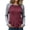 Wine, variant on Maplenight Color Block Sweaters for Women Raglan Sleeve Ribbed Knit Pullover Soft Warm Fall Business Casual Work Office Sweaters with Pocket