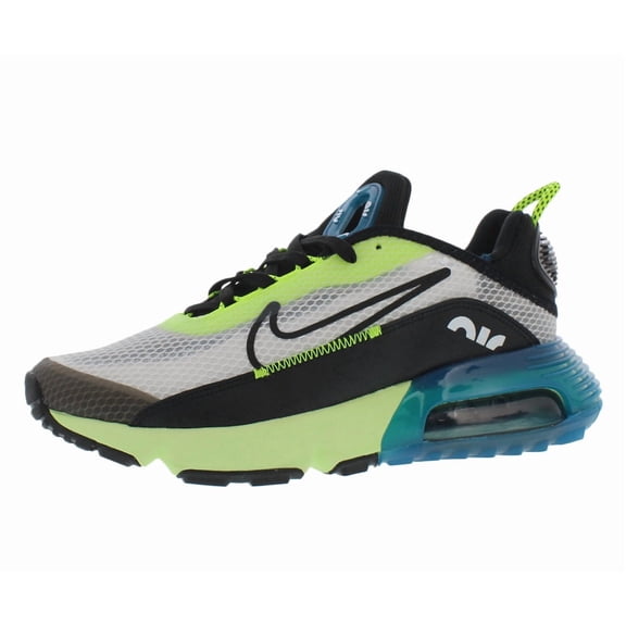 Nike Air Max 2090 GS Boys Shoes Size 5, Color: White/Black/Volt/Valerian Blue