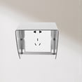thumbnail image 5 of Pawsdot Plated Silver Stainless Steel Waterproof Socket Cover Protective Case for Outdoor and Indoor Use, 5 of 8