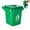 Green, variant on Mini Steel Cigarette Ashtray with Lid, Trash Can Design,Space Saving Ashtray Wall Mount Home Decors Bucket For Home Office, Bathroom Living Room Use Decorative Wall Ashes Tray