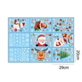 thumbnail image 2 of Etiqueta de la pared de Navidad Etiqueta estática del copo de nieve, etiqueta de la pared removible de la ventana, 2 of 5