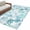 Blue Teal, variant on Marine Coral Round Area Rug 8Ft Washable Large Circle Rugs for Living Room Dorm, Coastal Ocean Underwater Starfish Summer Blue Non-Slip Carpet Floor Mats Indoor Outdoor Carpet Runner Home Decor