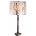 thumbnail image 1 of Kenroy Home 32656ASIL Fleetwood Table Lamp, Silver, 1 of 1